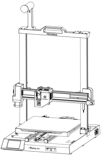 MINGDA Magician Max 3D Printer