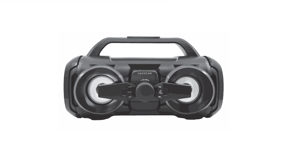 Proscan Psp1705 Bluetooth Speaker Instruction Manual Proscan Psp1705 Bluetooth Speaker Instruction Manual