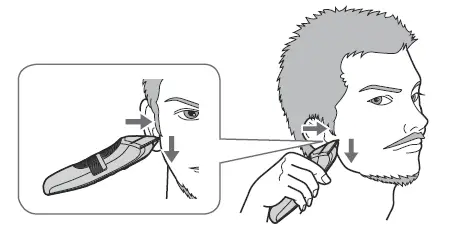 Panasonic ER-GB80 AC-Rechargeable-Beard-Hair-Trimmer-fig-16