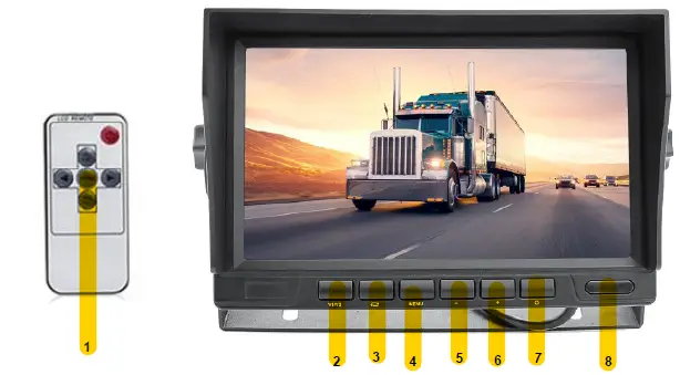 FALCON-ELECTRONICS-B099GHV2WM-2nd-Gen-1080P-Super-Night-Vision-Wired-Backup-Camera-fig-1