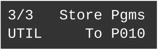 Receive several programs