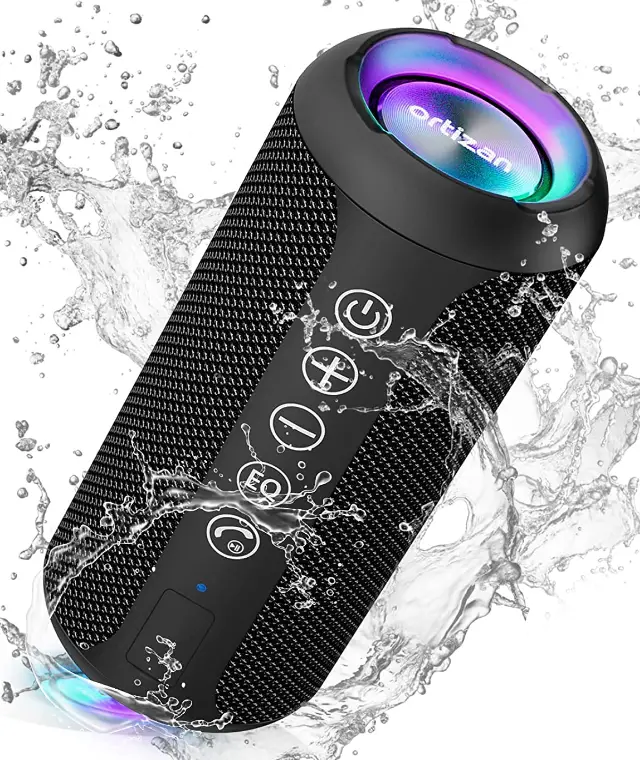 Ortizan-Portable-Bluetooth-Speaker-IPX7-Waterproof-Wireless-Speaker-img