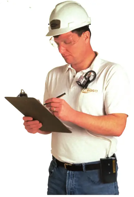 SKC AirChek 52 Sample Pump - man