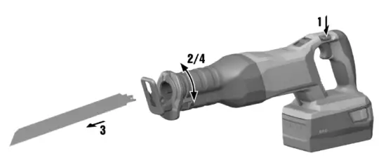 HILTI SR 30-A36 Reciprocating Saw - FIG 7