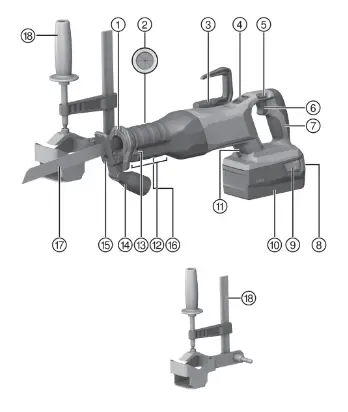 HILTI SR 30-A36 Reciprocating Saw -overview