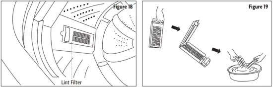 Cleaning Lint filter