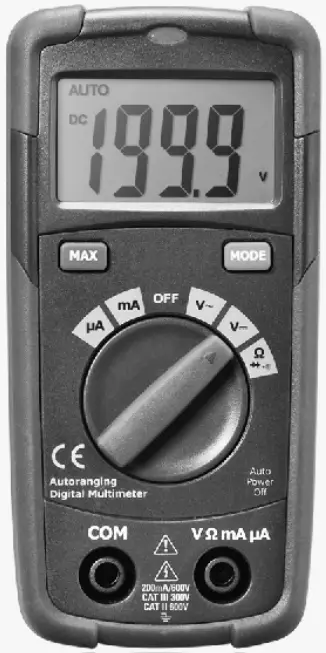 jaycar QM1528 Autoranging Digital Multimeter