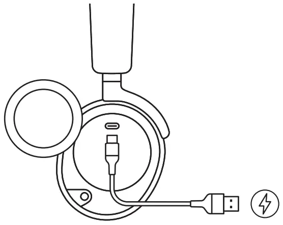 steelseries 61520 Arctis Nova Pro Wireless Multi System Gaming Headset- MOBILE CHARGING