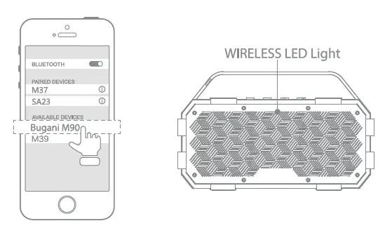 BUGANI-M90-Waterproof-Wireless-Speaker-4