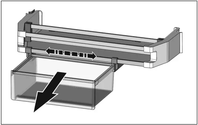 Liebherr UR500 Under-worktop refrigerator Fig 5