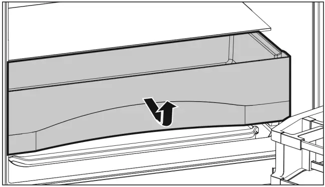 Liebherr UR500 Under-worktop refrigerator Fig 8