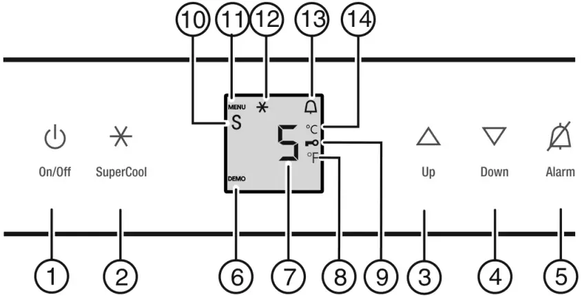 Liebherr UR500 Under-worktop refrigerator fig 2