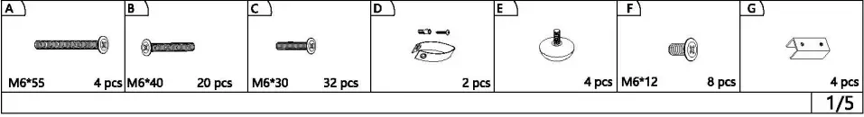 EARLIMART B081G98H8B 70.8 Inch Brown Engineered Wood 9 Shelf Etagere Bookcase fig 3