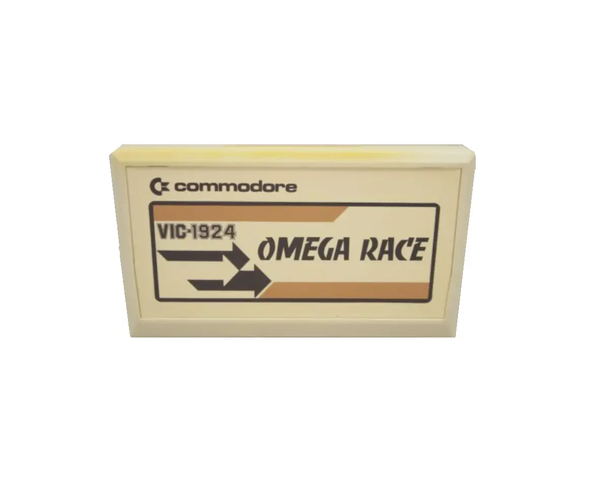 Commodore Vic-20 Omega Race Game Cartridge Instructions Commodore Vic-20 Omega Race Game Cartridge Instructions