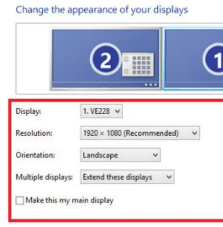 Sabrent DA-MDHA MINI DISPLAYPORT TO HDMI ADAPTER User Manual - Click on the screen that you want to change and begin to customize