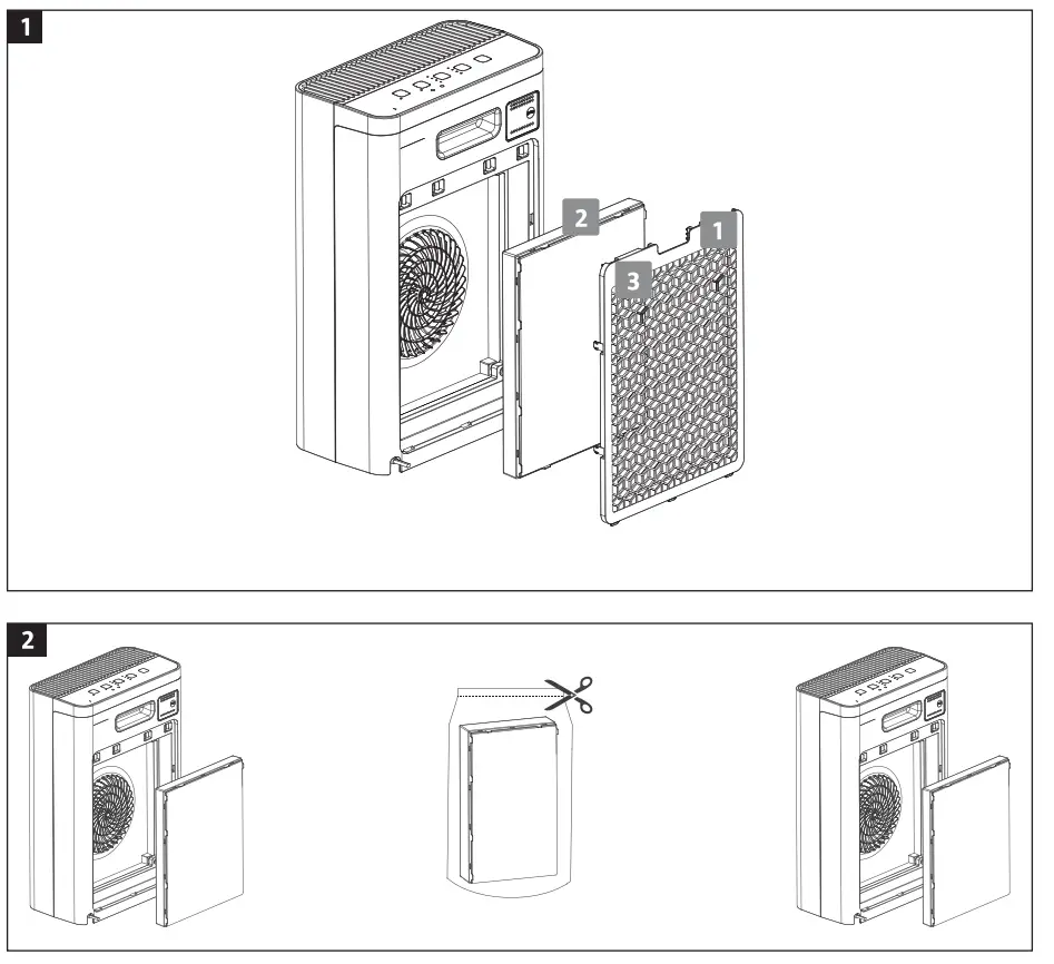 anslut 013885 Air Cleaner Filter - Fig