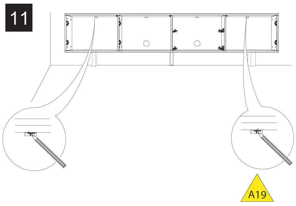 OTTO MBA07 DIVENTA Lowboard 220cm - FIG23