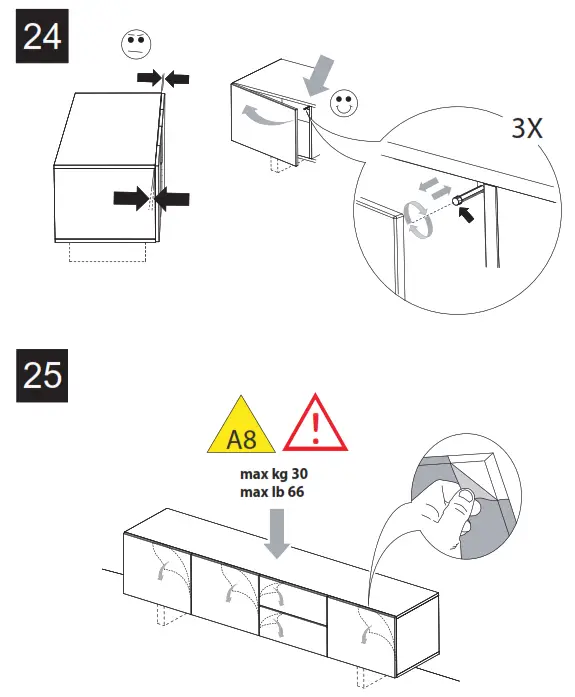 OTTO MBA07 DIVENTA Lowboard 220cm - FIG29