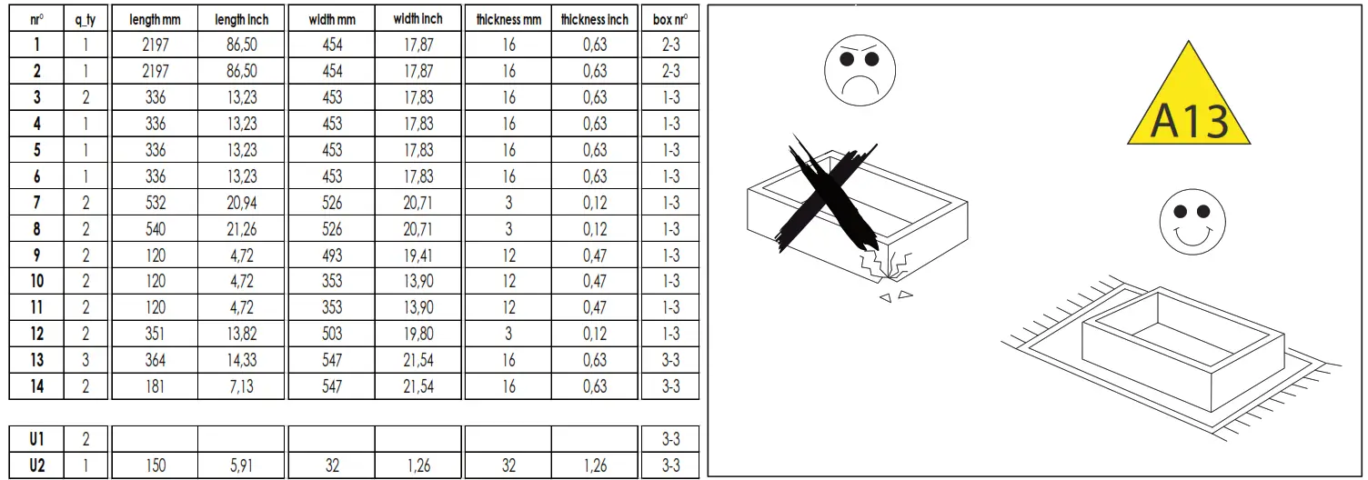 OTTO MBA07 DIVENTA Lowboard 220cm - FIG5
