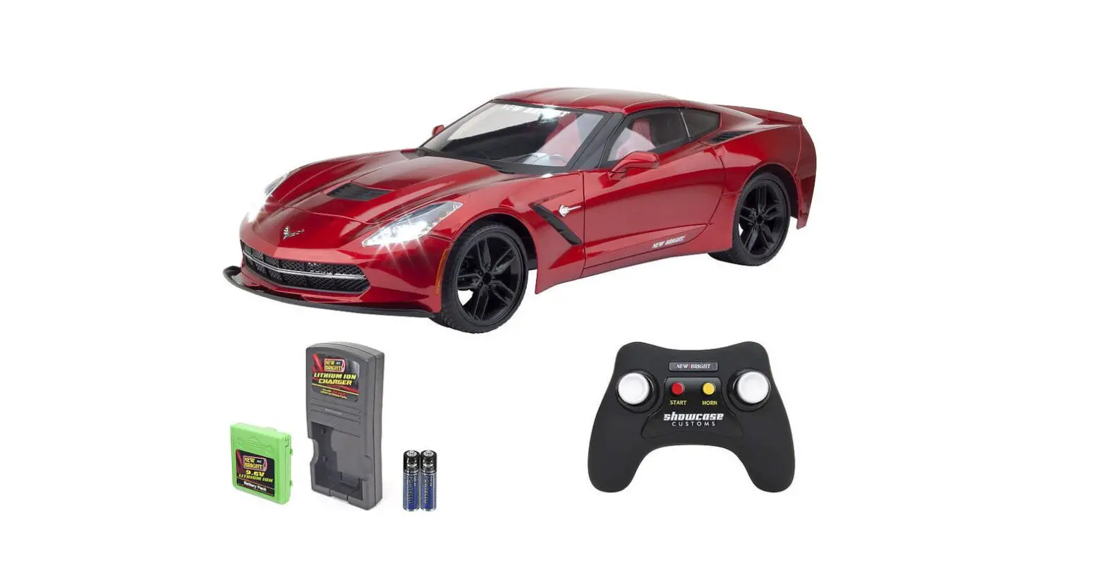 New Bright 61029u Remote Controlled Corvette C7 Sports Car Owner's Manual