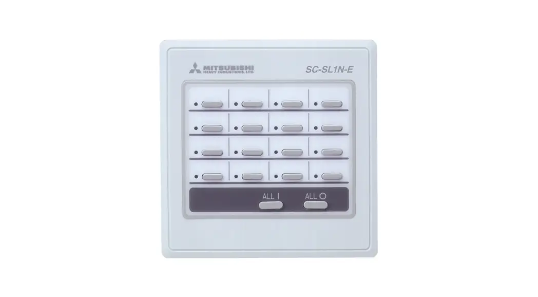 Mitsubishi Electric Sc-sl1n-e Central Control System User Manual Mitsubishi Electric Sc-sl1n-e Central Control System User Manual