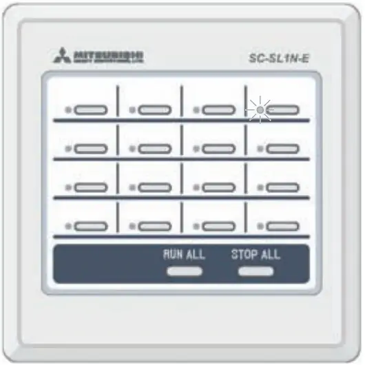 MITSUBISHI ELECTRIC SC SL1N E Central Control System - fig 4