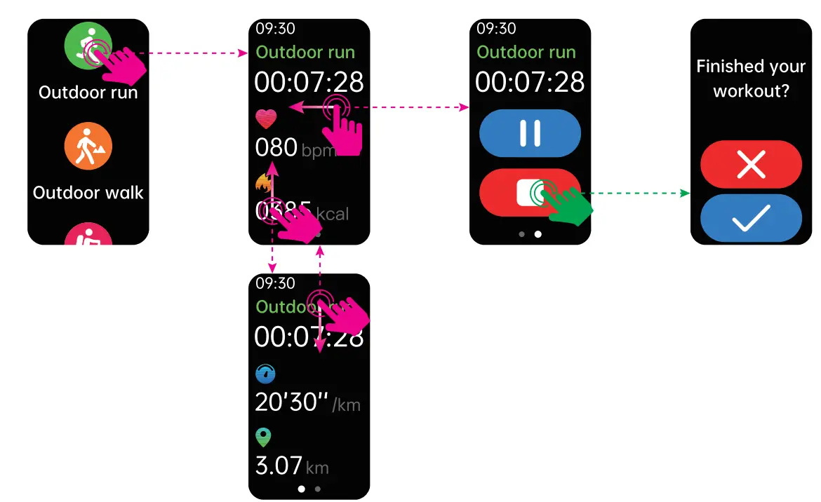 morepro FT35 Smart Watch - Fig10