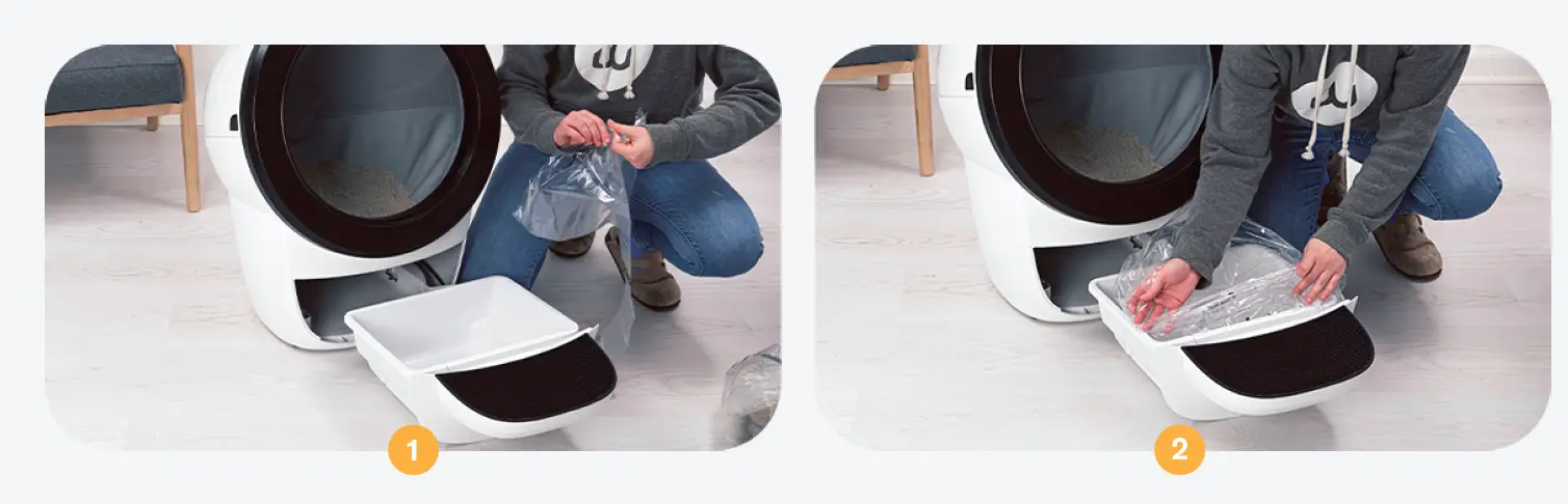 litter-robot LR4 Waste Drawer Liner FIG 1