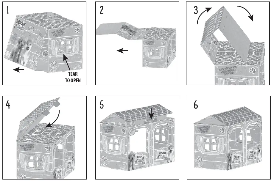little tikes 487842 Rescue Tales Baby 2-Pk Best Friends Corgi & Goldendoodle 1