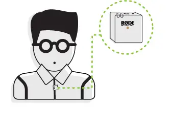 RODaE 0927-0488-02-01 Wireless Go Compact Wireless Microphone System 4