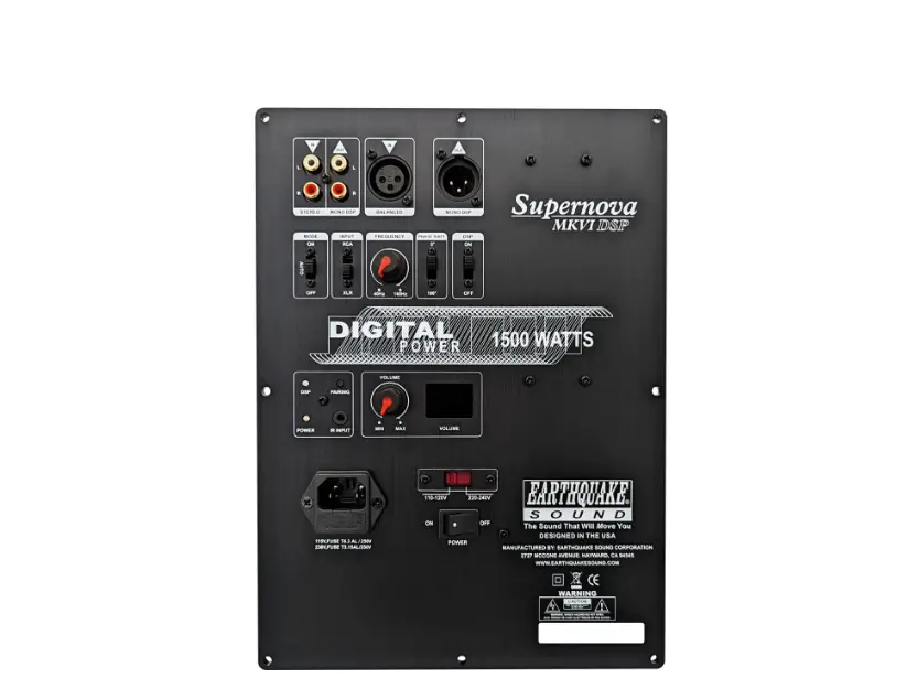 Earthworks Sound Amp-mkvi-dsp Supernova Mkvi Dsp Amplifier Owner's Manual Earthworks Sound Amp-mkvi-dsp Supernova Mkvi Dsp Amplifier Owner's Manual