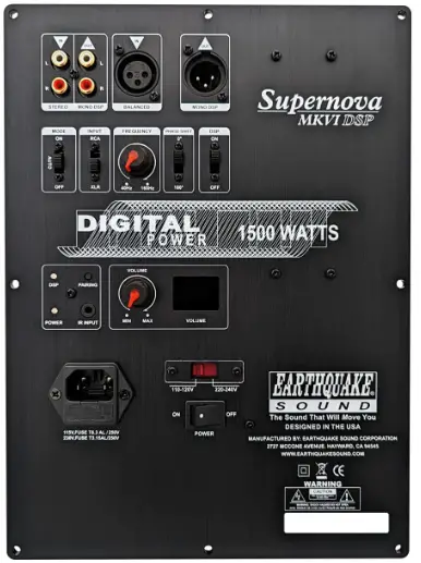 EARTHWORKS SOUND AMP-MKVI-DSP Supernova MKVI DSP Amplifier