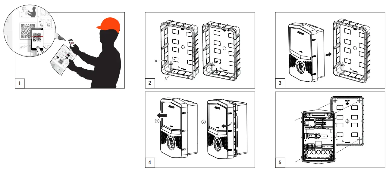 GEWISS-GWJ3203A-Joinon-Wallbox-I-Con-Basic-Charging-Unit-FIG-1