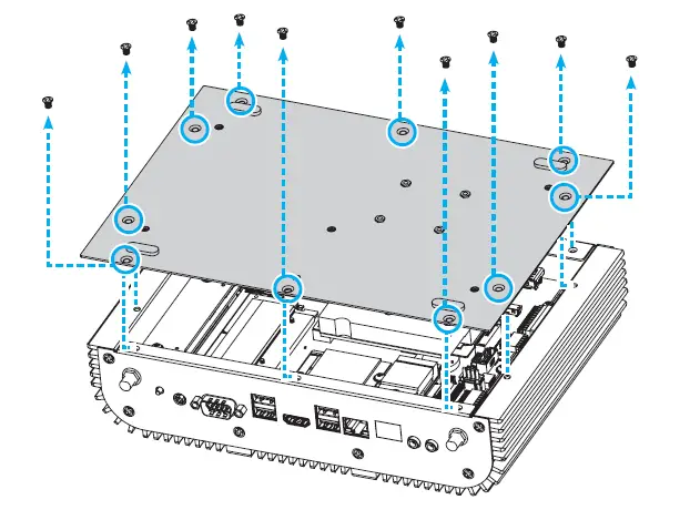 Shuttle BPCWL02 Dual Gigabit Lan Rugged Embedded Box PC 4