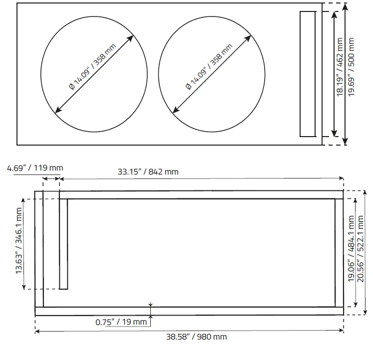 DS18 HOOL-X15.2DSPL 15 Inch SPL Competition Subwoofer-5