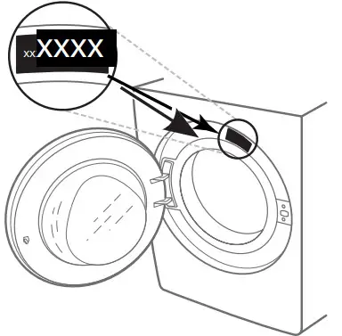 HOTPOIN Wash Cycle Selector Knob -ENERGY DATA