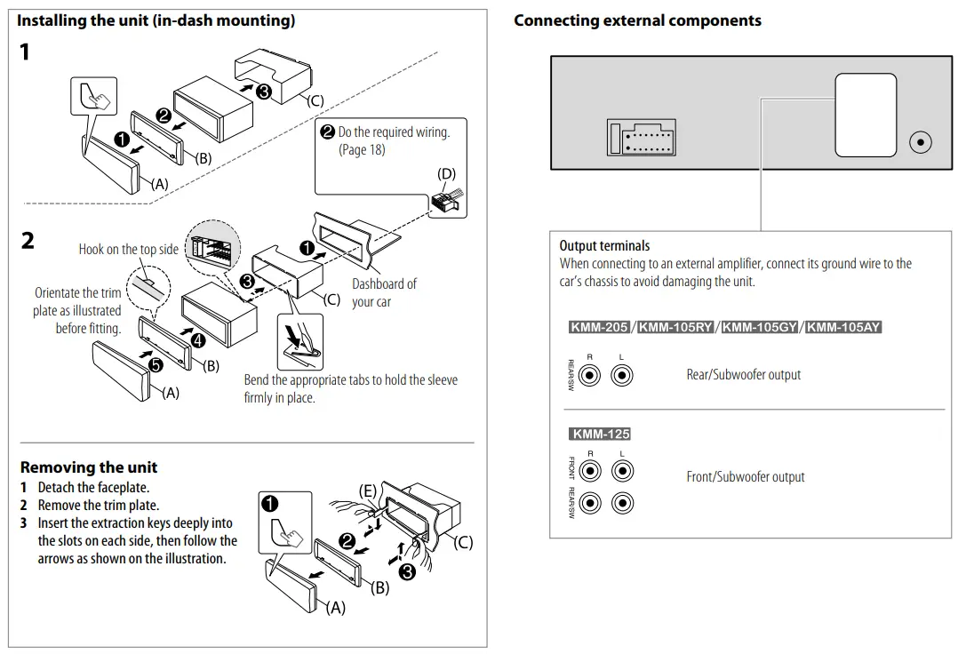 KENWOOD KM Series Digital Media Receiver - fig 13