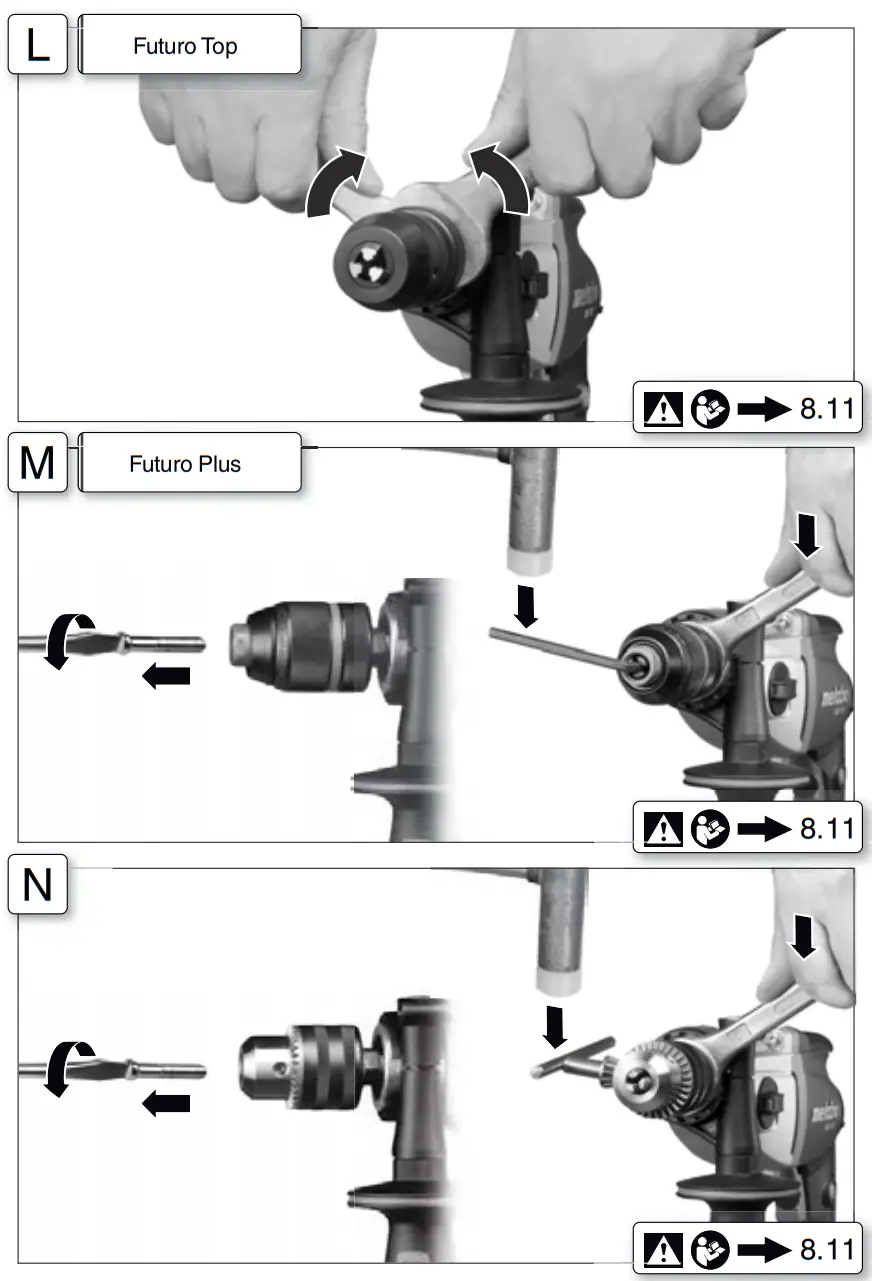 metabo SB 850 2 Cordless Impact Drill - fig 1