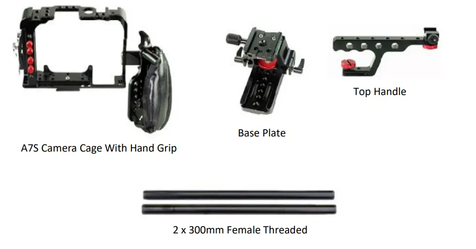 FILMCITY FC-A7S-C Camera Cage For Sony A7S-1