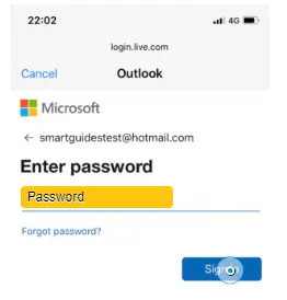 Apple iPhone 12 pro max set up hotmail 6