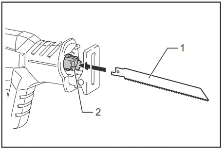 makita DJR188 Cordless Recipro Saw - 7