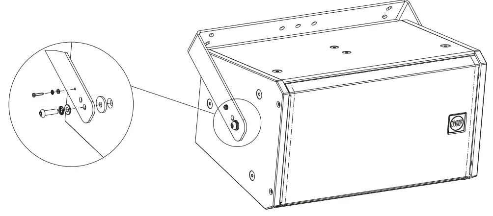 RCF COMPACT M SERIES Two Way Speakers fig 13