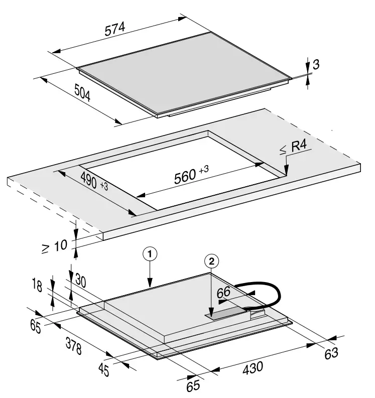 Miele KM 7200 Induction cooktops - Fig 15