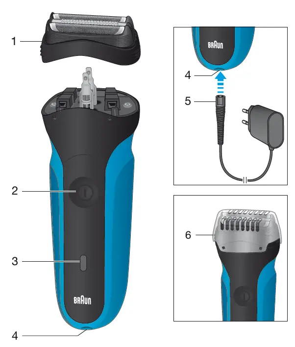 Braun Electric Razor for Men (1)