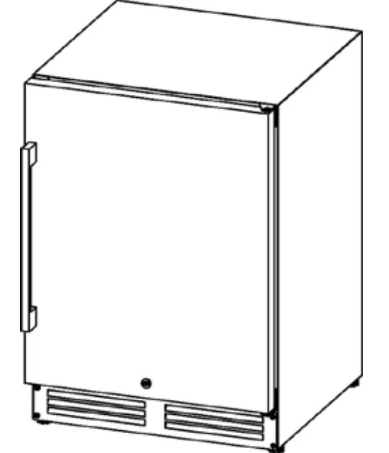 Awanti OR Series Outdoor Refrigerator Refrigerator