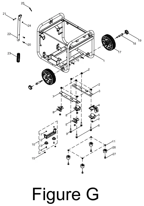 CHAMPION 201054 4500W Wireless -FRAME