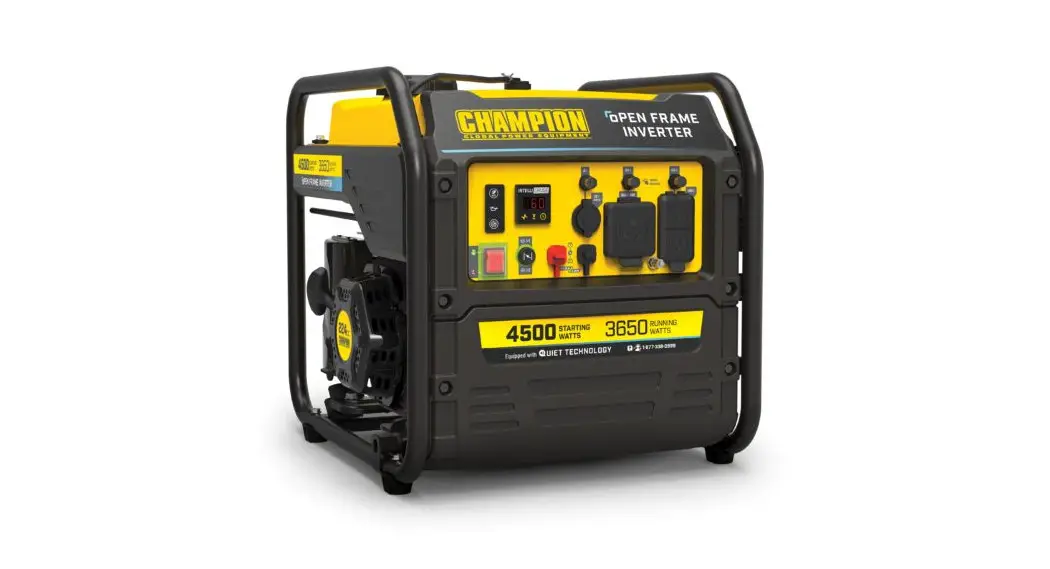 Champion 201054 4500w Wireless Start Open Frame Inverter Instructions