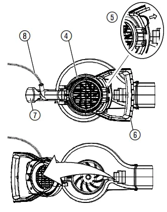 GARDENA EJ3000 Garden Vacuum Cleaner Blower - 2
