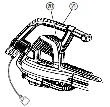 GARDENA EJ3000 Garden Vacuum Cleaner Blower - 8