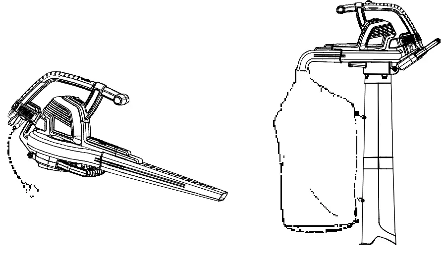 GARDENA EJ3000 Garden Vacuum Cleaner Blower